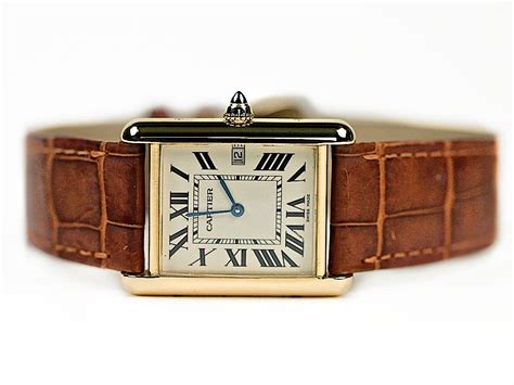 cartier tank tweedehands|used cartier watches for sale.